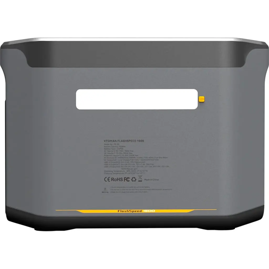 Зарядна станція Vtoman FlashSpeed 1000 PB-85 1000W 828Wh (FlashSpeed 1000) - фото 5