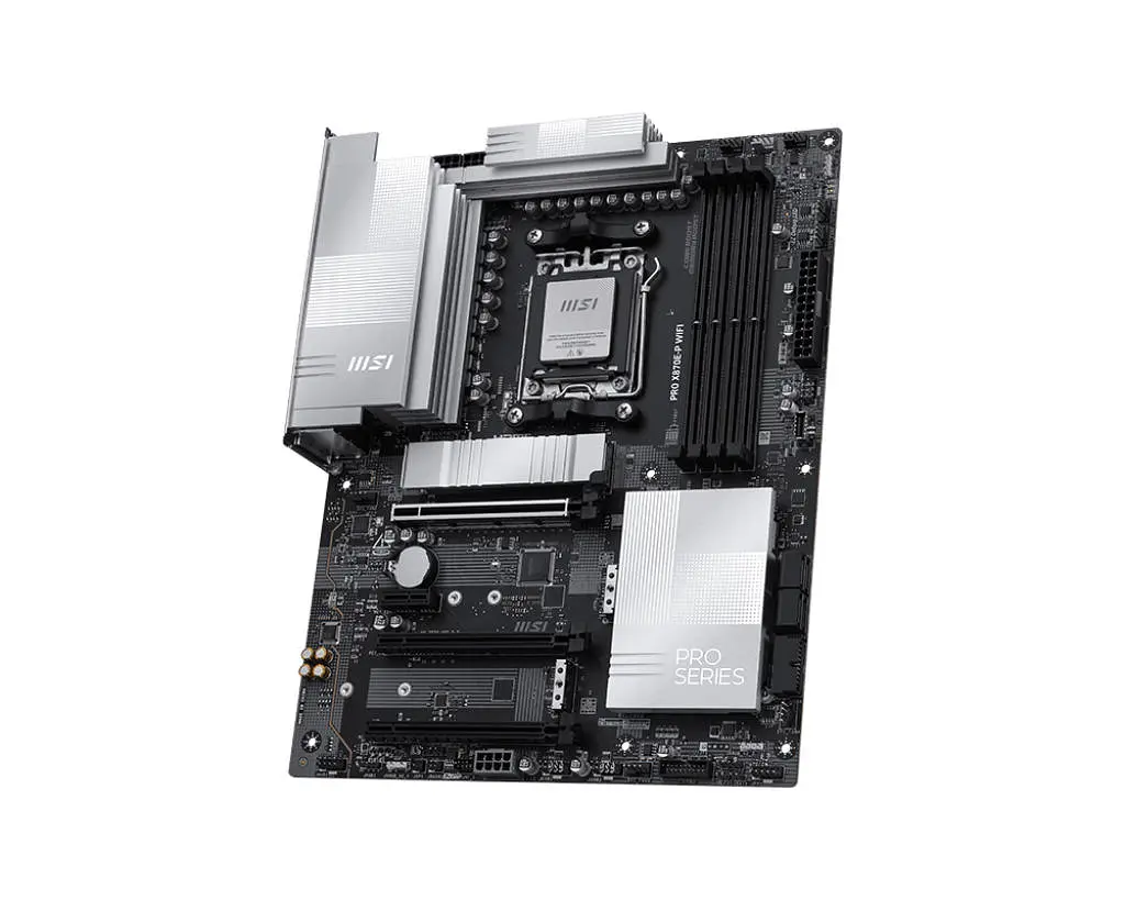 Материнская плата PRO X870E-P WIFI sAM5 X870E 4xDDR5 M.2 HDMI WiFi BT ATX MSI teh0019073 - фото 5