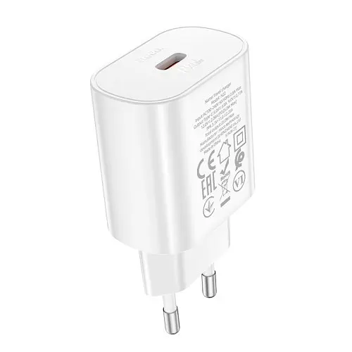 Зарядний пристрій HOCO N22 Jetta 1USB-C/PD25W білий - фото 3