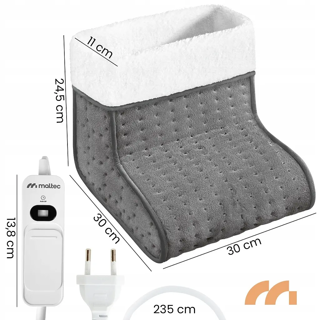 Електрогрілка для ніг Maltec CozyHeat 100W Grey - фото 3