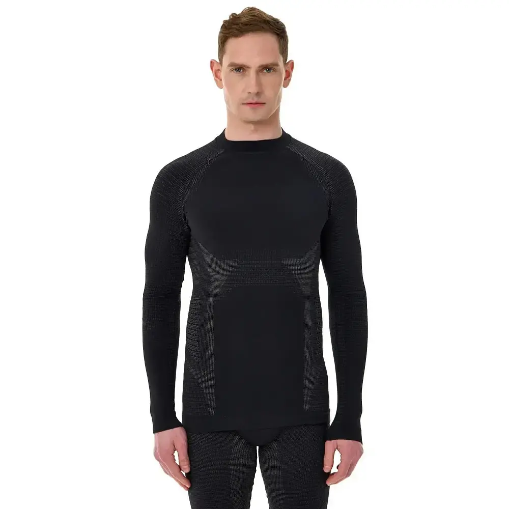 Термофутболка з довгим рукавом Accapi Polar Bea New M/L Чорний-Сірий - фото 2