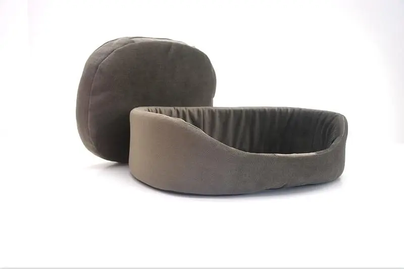 Лежак для собак та котів Zoo-hunt Мрія коричневий №3 425х560х135 мм - фото 2