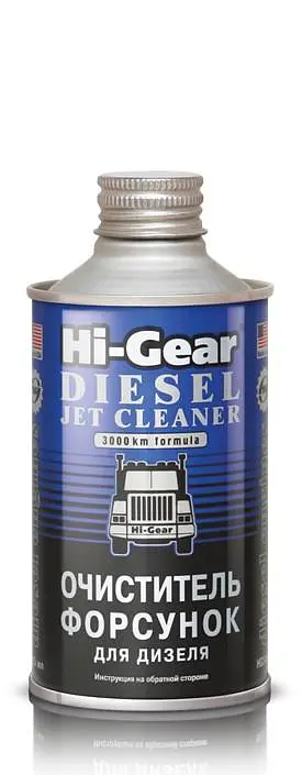 Очищувач форсунок Hi-Gear Diesel Jet Cleaner для дизельних двигунів HG3416 325мл