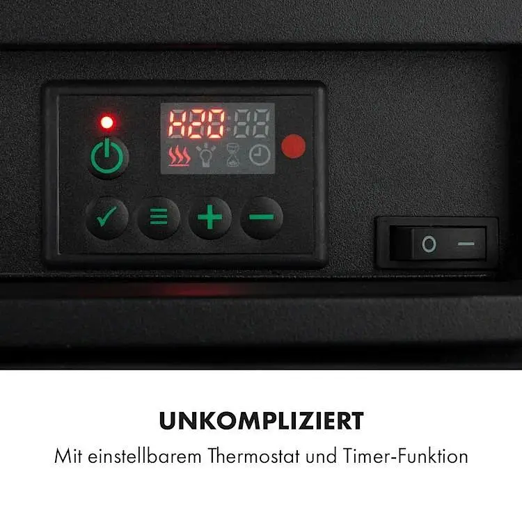 Камін електричний Klarstein Carinthia 1800Вт (10035316) - фото 7