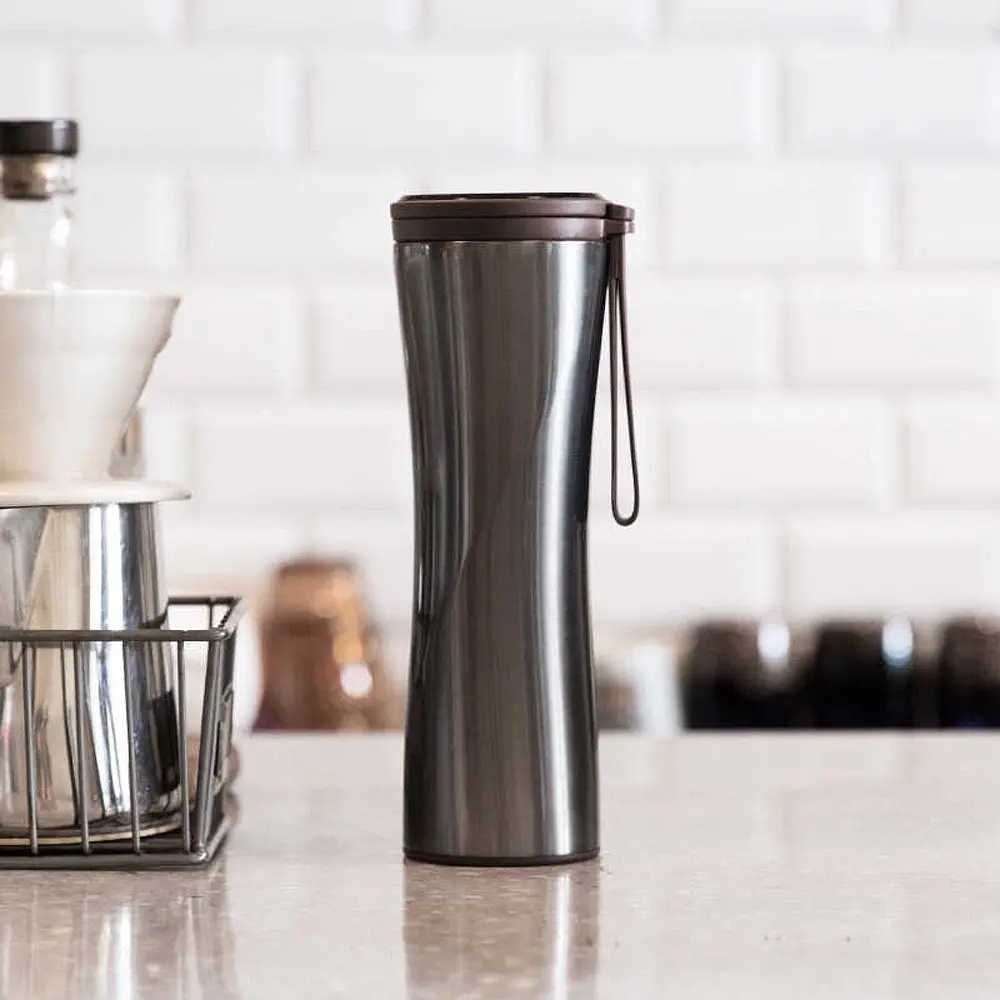 Термокружка Xiaomi Kiss Kiss Fish MOKA Smart Coffee Tumbler 430ml Червона - фото 2