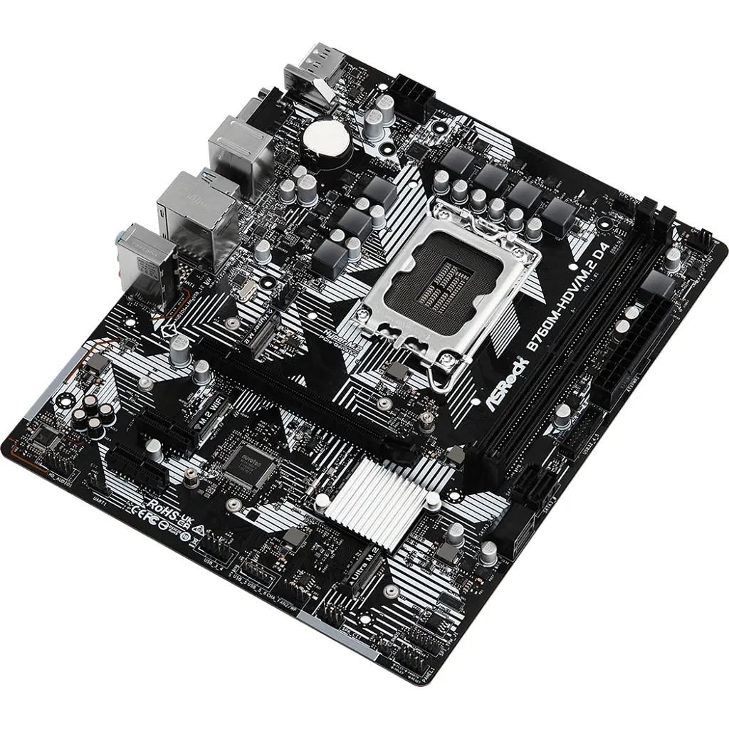 Материнська плата ASRock B760M-HDV/M.2 D4 - фото 3