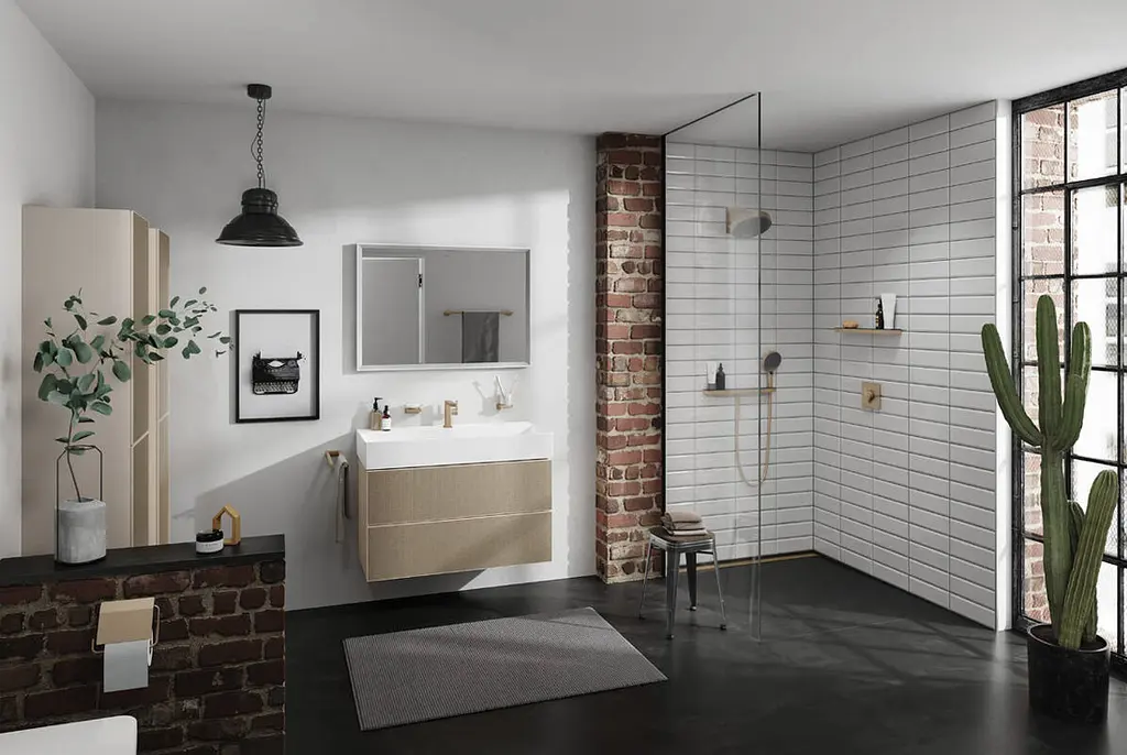 Термостат для душу Hansgrohe ShowerSelect Comfort E brushed bronze 15572140 - фото 2