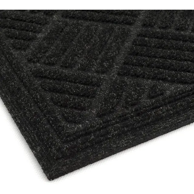 Коврик придверный MultyHome Contours Parquet 45x75 см антрацит (129664) - фото 2