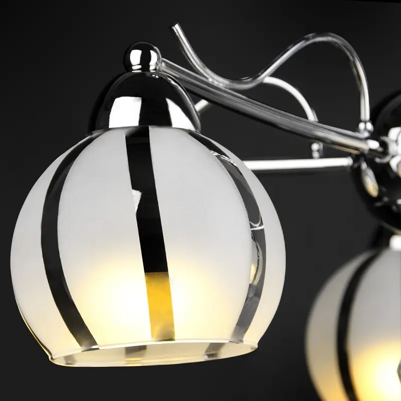 Люстра подвесная Brille для холла E14 60W CH (LK-520S/5) - фото 2