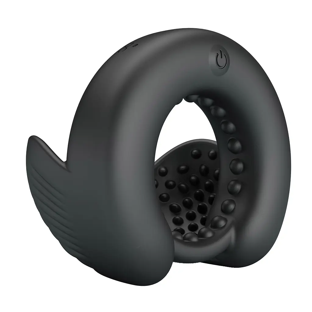 Віброкільце PRETTY LOVE Quentin Vibrating Silicone Cock Ring PRETTY LOVE BI-210312Z 103659 - фото 4