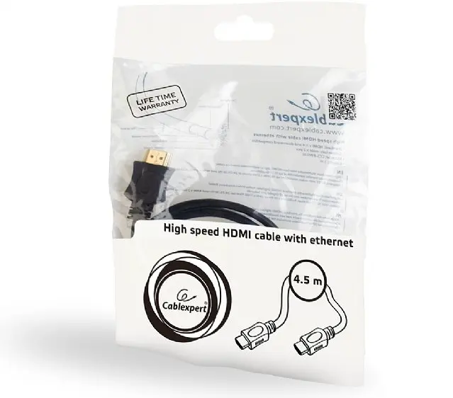 Кабель Cablexpert HDMI - HDMI 4.5m v1.4 (CC-HDMI4L-15) - фото 4