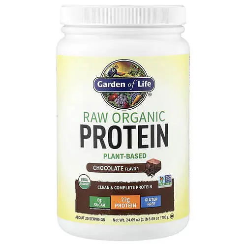 Рослинний протеїн RAW Organic Protein 700 г Chocolate Garden of Life vit0004983