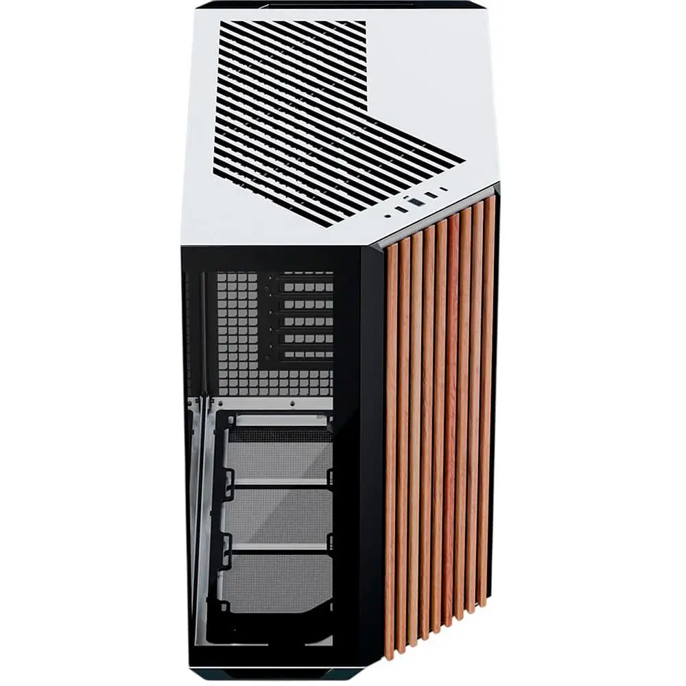 Корпус APNX V1-W Tempered Glass без БП Black/White/Wood (APCM-VI01103.M1) - фото 9