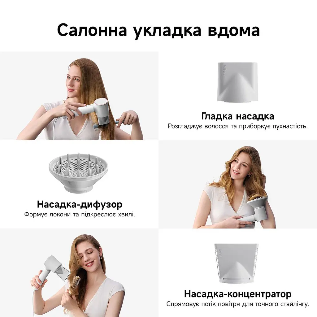 Фен Laifen NEO білий (1HD14-S-EU-WH-002) [174316] - фото 12