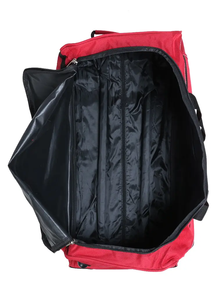 Сумка на колесах середня Worldline Airtex 850/60 поліестер M Червоний - фото 2