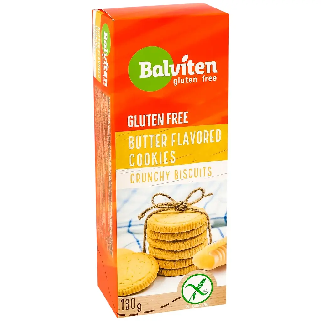 Печенье Balviten со вкусом сливочного масла без глютена 130 г - фото 5