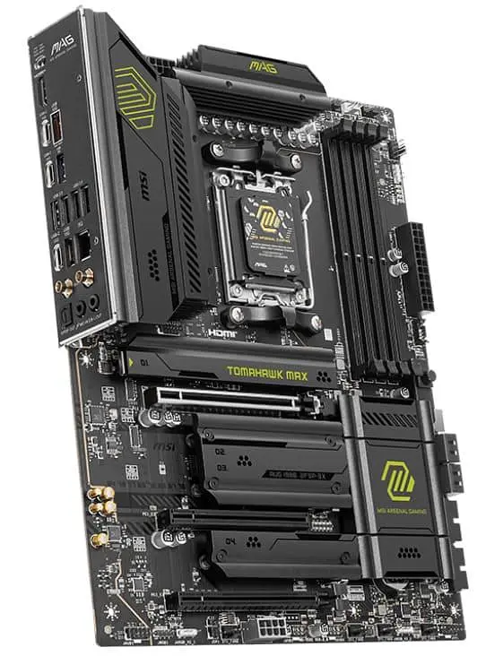 Материнська плата MSI MAG B850 TOMAHAWK MAX WIFI (MAG B850 TOMAHAWK MAX WIFI) (Socket AM5, AMD B850, ATX) - фото 3