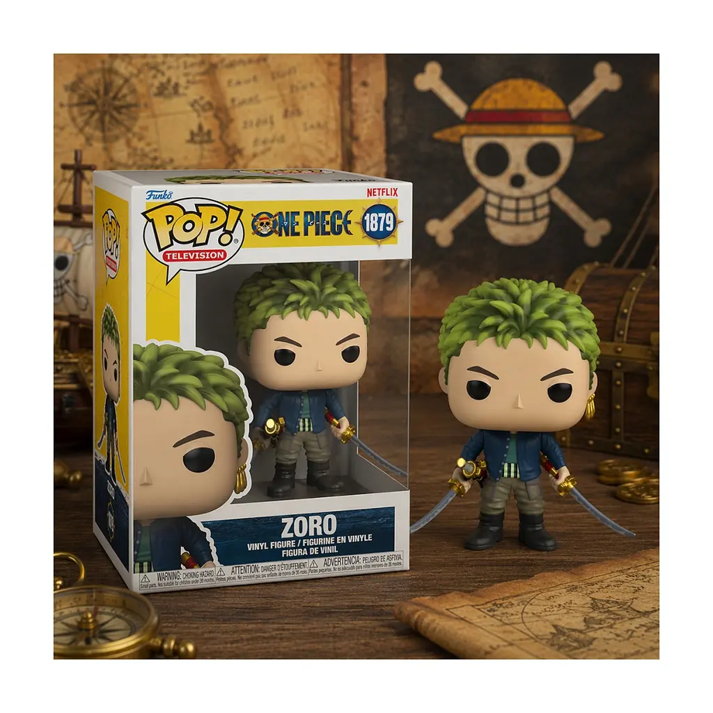 Фигурка Funko Pop серии Большой куш S1 - Зоро (75669) - фото 3