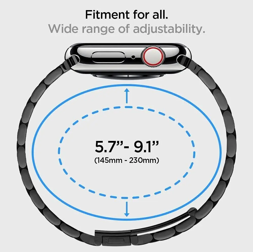 Ремінець Spigen Modern Fit для Apple Watch 42/44/45/49mm Silver (062MP25404) - фото 7