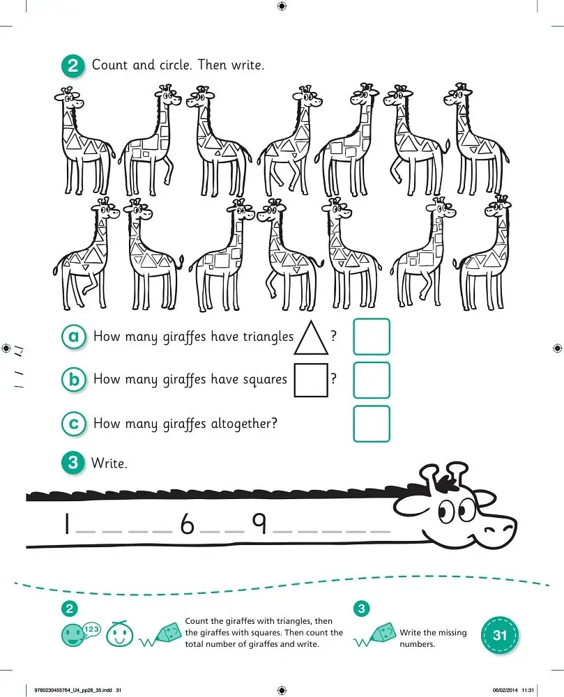 Learning Stars Level 2 Maths Book - фото 5