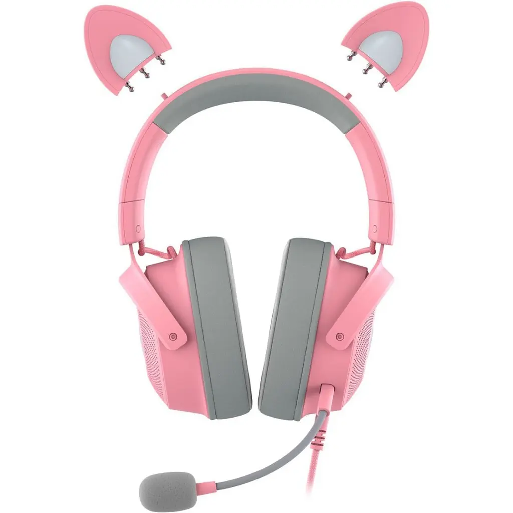 Ігрові навушники Razer Kraken Kitty V2 PRO Quartz (RZ04-04510200-R3M1) [121917] - фото 3