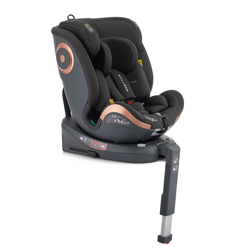 Автокресло Sesttino Extender i-Size 0-36kg Black - фото 2