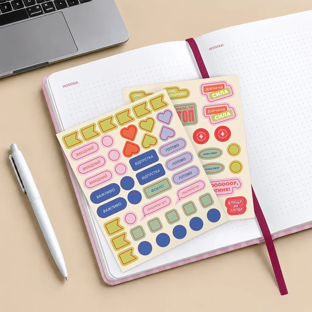 Планер-щоденник Orner "Planning is sexy" рожевий - фото 12