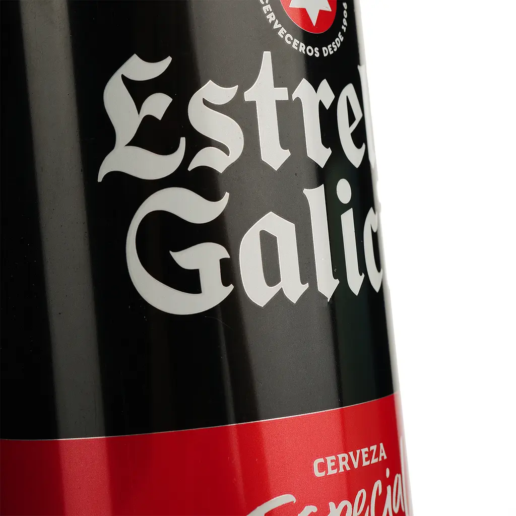 Пиво Estrella Galicia Especial светлое 5.5% 0.5 л ж/б - фото 4
