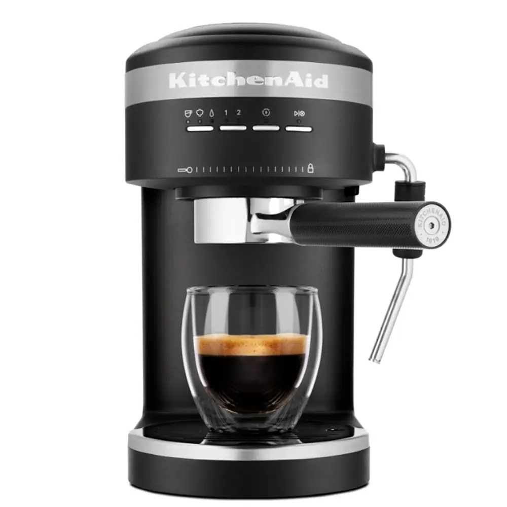 Кавоварка KitchenAid 5KES6403EBM матова чорна - фото 4