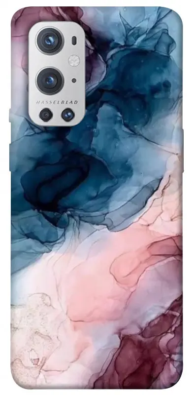 Чехол Demsky Розово-голубые разводы для OnePlus 9 Pro - фото 1