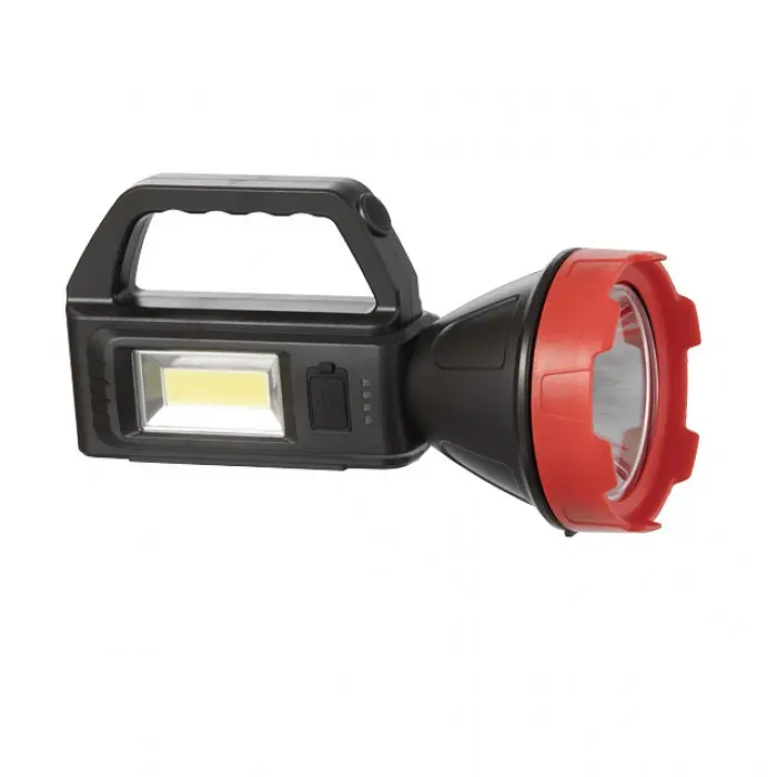 Ліхтар акумуляторний Intertool LB-0107 ручний з боковим світлом сонячною панеллю та функцією power bank - фото 4