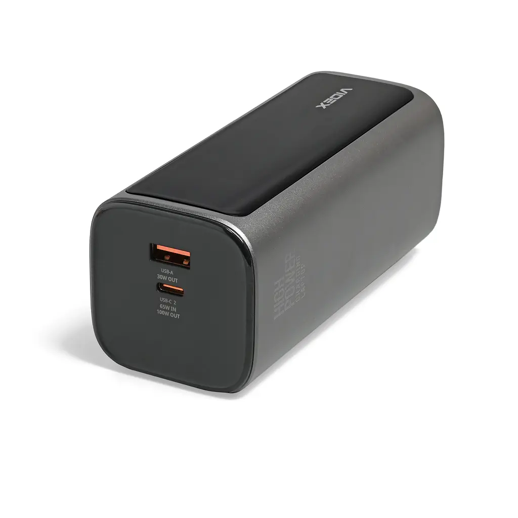 Павербанк 20000mAh VIDEX VPB-350 130W PD100W +Display VIDEX (28607-000) - фото 5