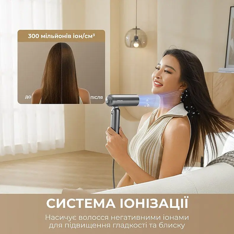 Фен-стайлер Dreame Pocket Pro 5in1 Titanium (AHD51PRO_T5) [174319] - фото 2