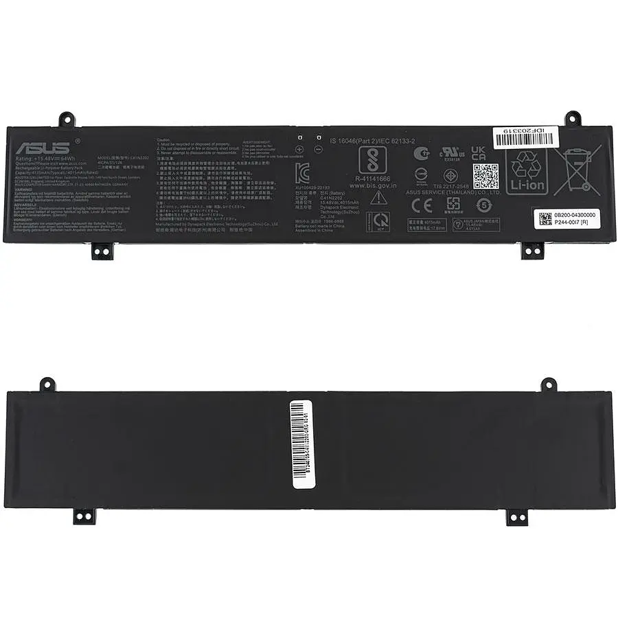 Батарея для ноутбука Asus C41N2202 (GL614JJ) 15.48 4130mAh 64Wh Чорний - фото 2