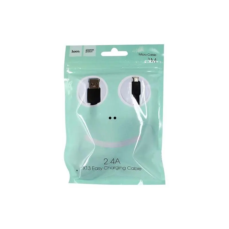 Кабель Hoco Micro USB X13 1 м 2.4 - фото 2