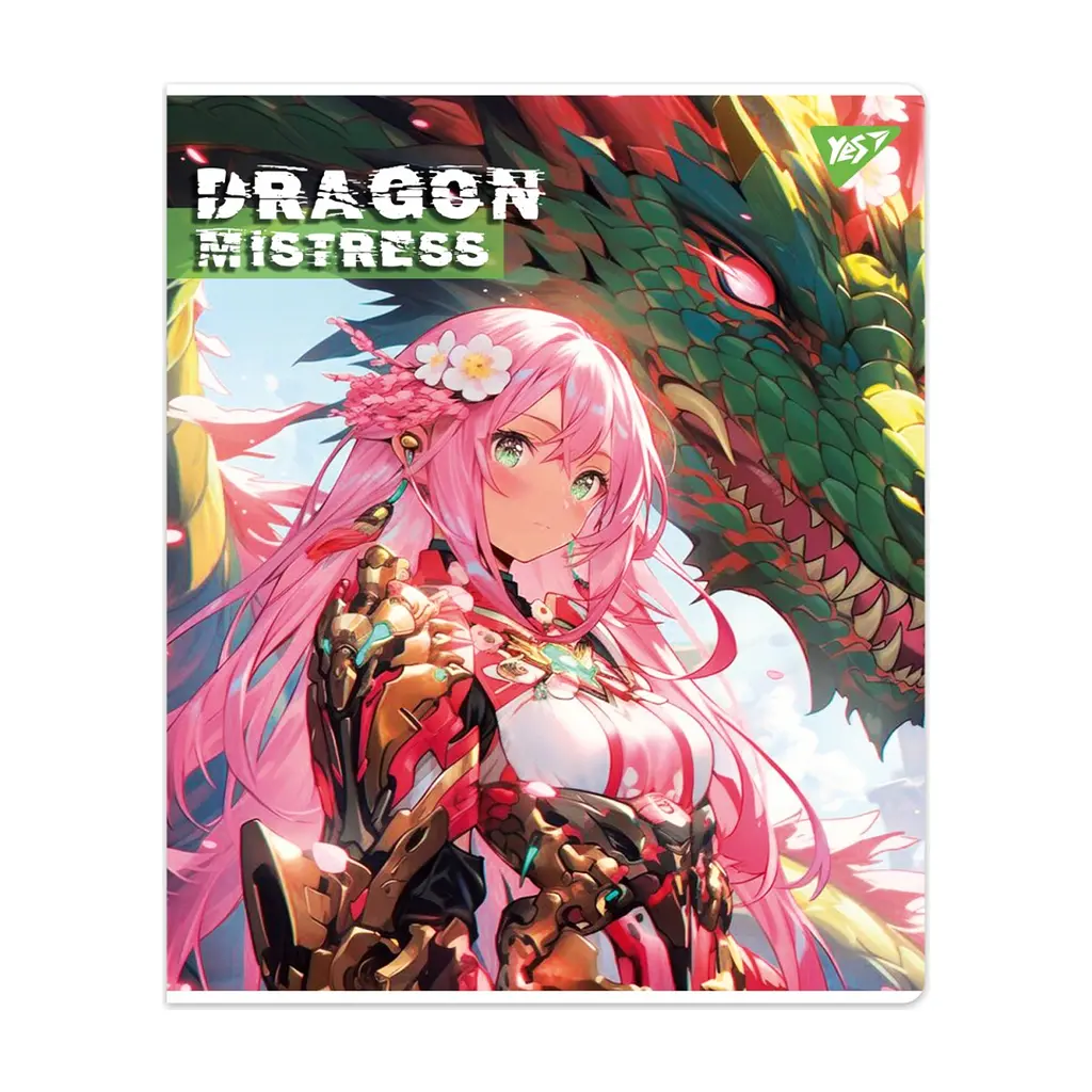 Зошит Yes Dragon mistress 18 аркушів лінія (767527), в асортименті - фото 2