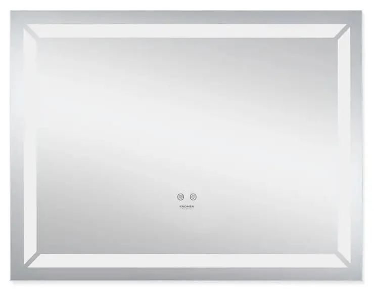 Дзеркало Kroner KRM Spiegel HR1 - 9070 з LED-підсвічуванням та антизапітнінням (CV030031) - фото 2