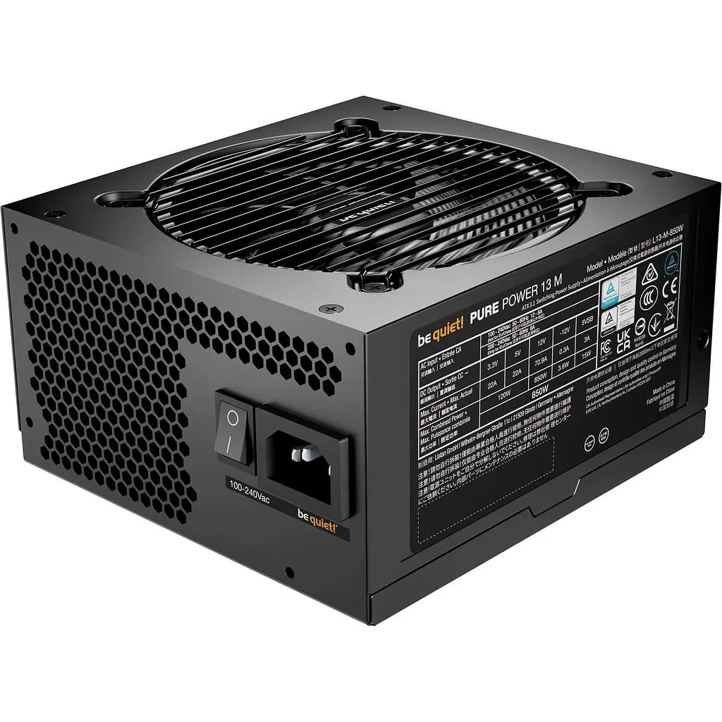 Блок живлення Be quiet! PURE POWER 13 M 850W (BP027EU) - фото 2