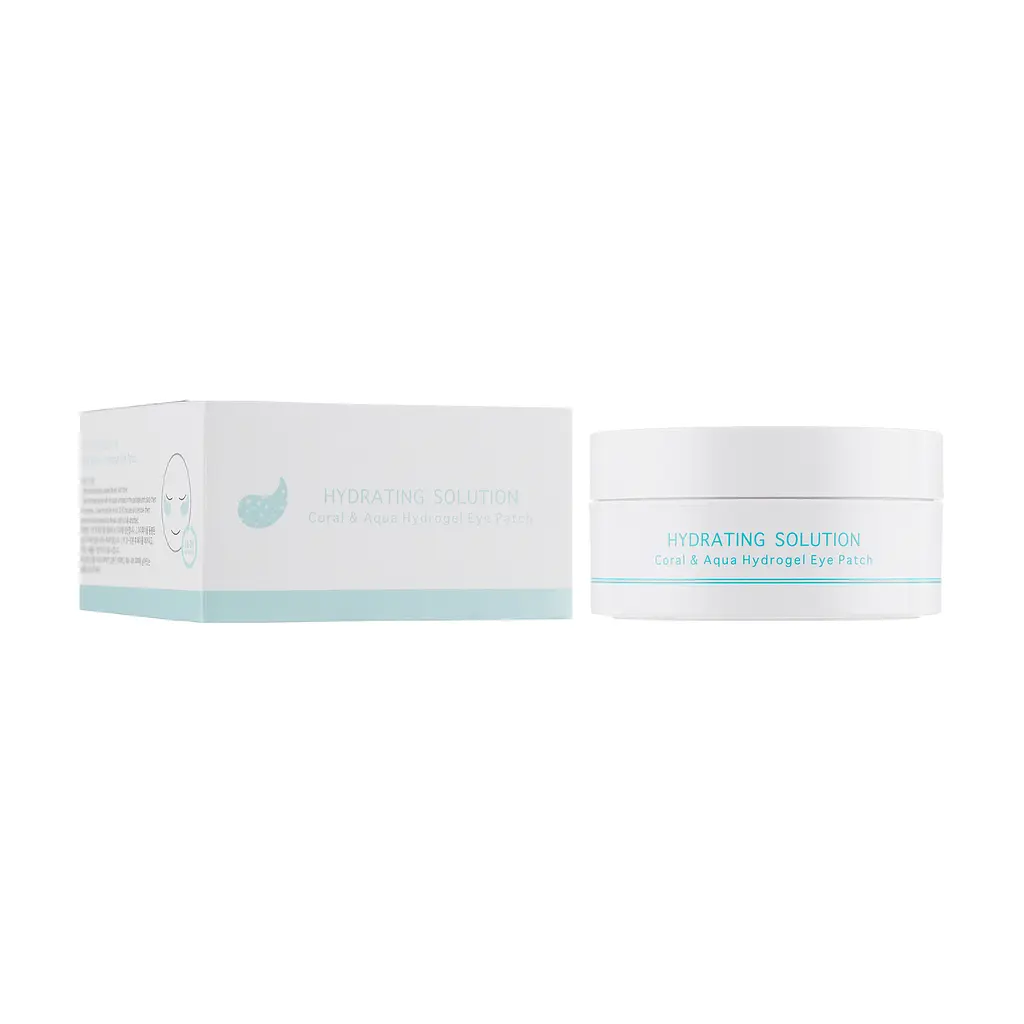 Гидрогелевые патчи стандартного размера Coral end Aqua Hydrogel Eye Patch BeauuGreen 60 шт - фото 3