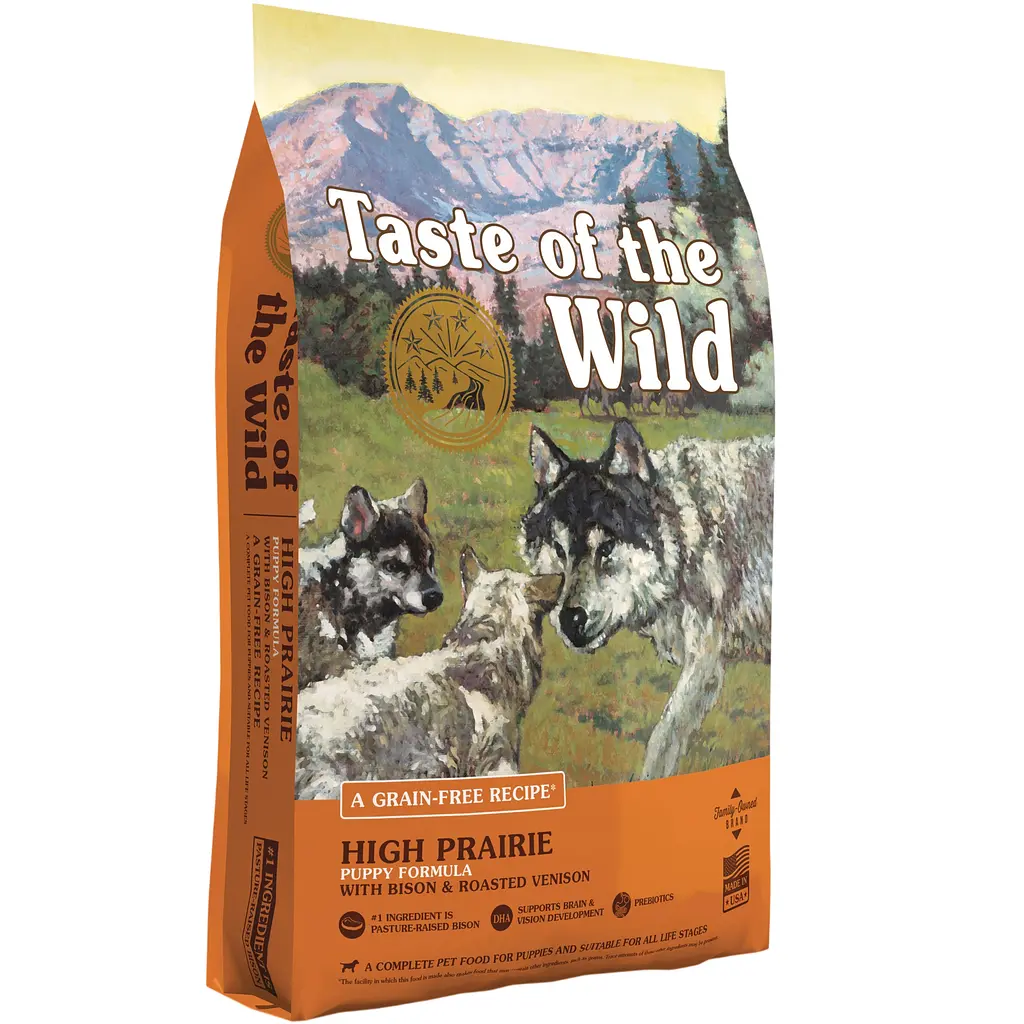 Сухий корм для цуценят Taste of the Wild High Prairie Puppy Formula з бізоном і запеченою косулею 12.2 кг 9755-HT60 - фото 2