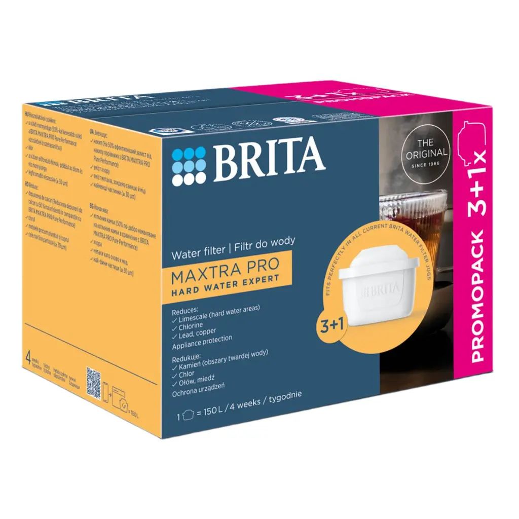 Набір картриджів Brita MXPro Hard Water Expert 3+1 шт. (1051773)
