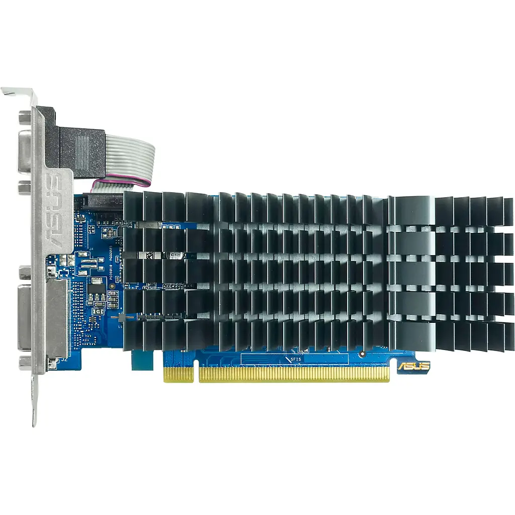 Відеокарта Asus GeForce GT 710 2GB DDR3 EVO [GT710-SL-2GD3-BRK-EVO] [89104] - фото 2