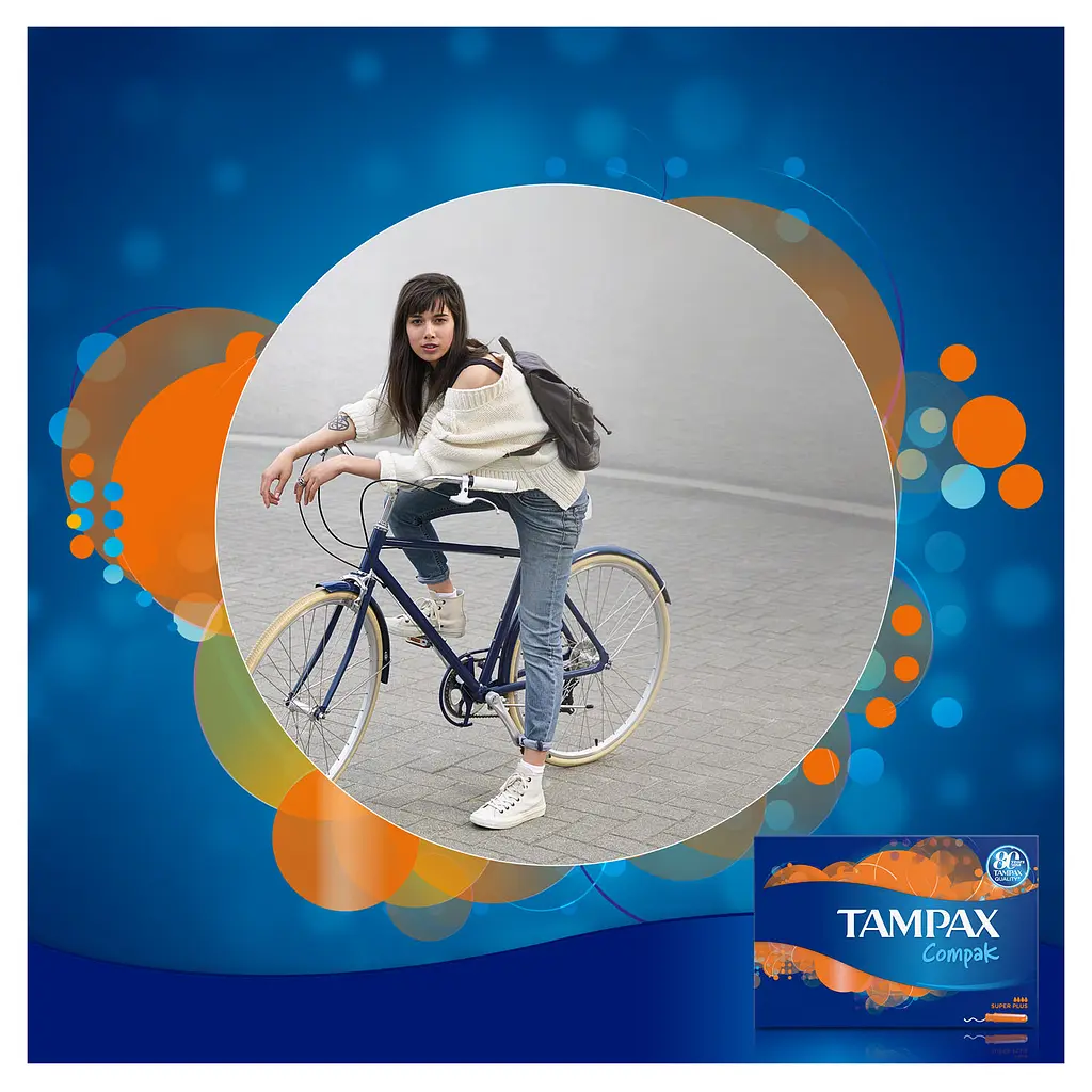 Тампони Tampax Compak Super Plus Duo, 16 шт. - фото 9