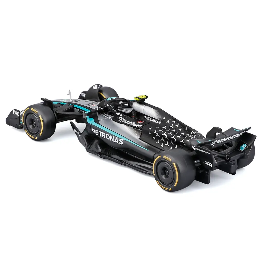 Автомодель Bburago Mercedes AMG F1 W16 Petronas 2025 в асортименті (18-38237) - фото 2