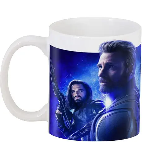 Кружка GeekLand Captain America Мстители Бесконечность CA.02.028 330 мл белая - фото 3