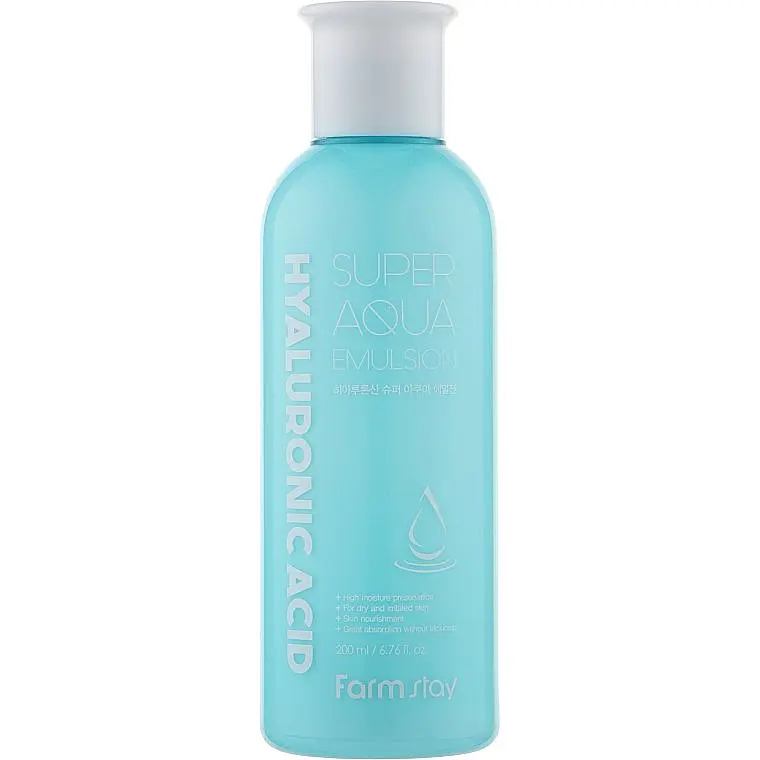 Емульсія для обличчя FarmStay Hyaluronic Acid Super Aqua Emulsion 200 мл - фото 2
