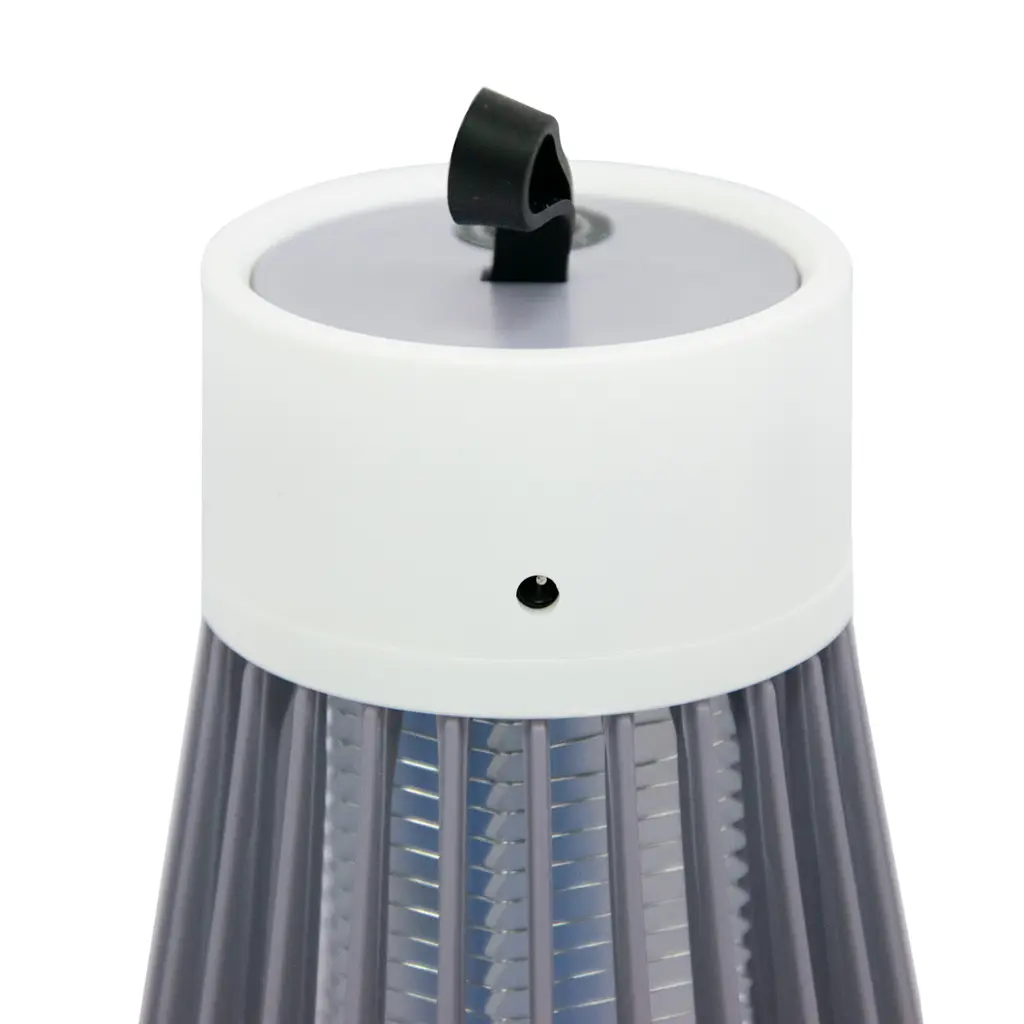 Лампа від комарів Mosquito Killing Lamp YG-002, сіра, 5 Вт, світильник з акумулятором - фото 6