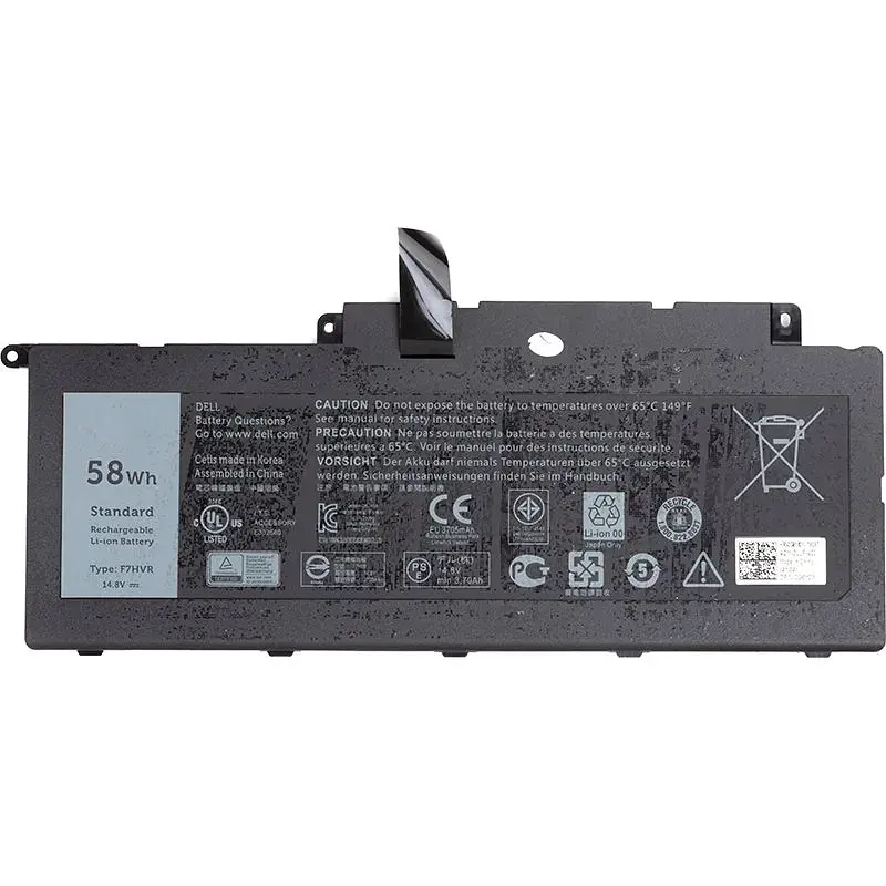Акумулятор PowerPlant для ноутбуків Dell Inspiron 17 7737 (F7HVR) 14.8V 58Wh (NB440764) - фото 2