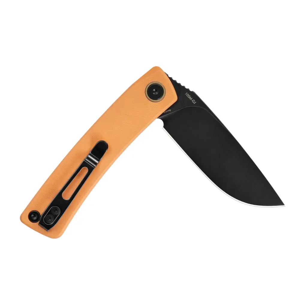 Ніж SRM Air, Orange G10, Black Stonewash (105M-GJ) - фото 6