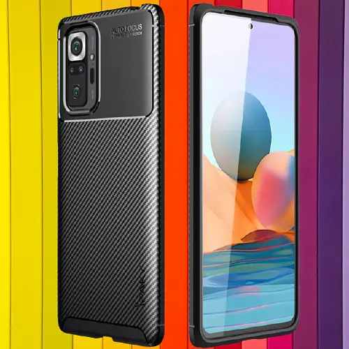 Чохол iPaky Kaisy Series для Xiaomi Redmi Note 10 5G / Poco M3 Pro [Black] [59747] - фото 2